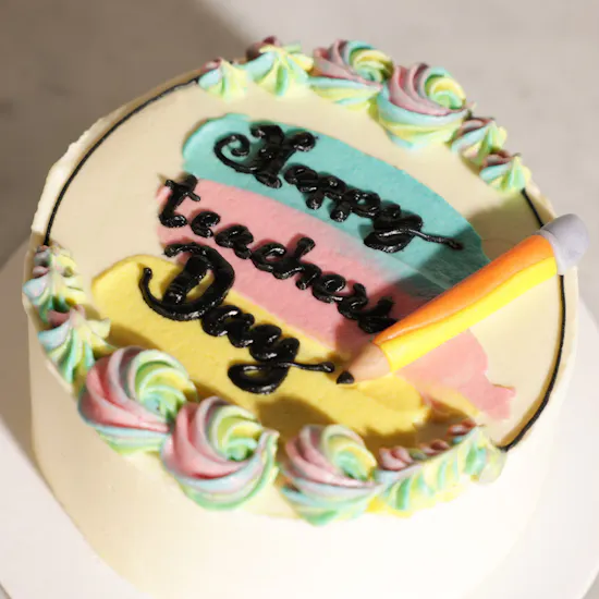 Floward Happy Teacher's Day Chocolate Nutella Cake