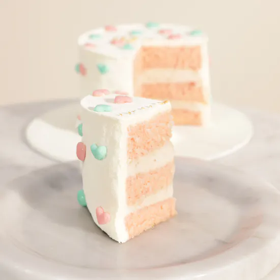 Sweet Atelier Gender Reveal Cake for Girls