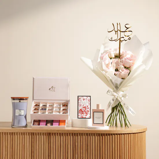 The Feminine Touch Gift Set | Timeless Eid Flowers