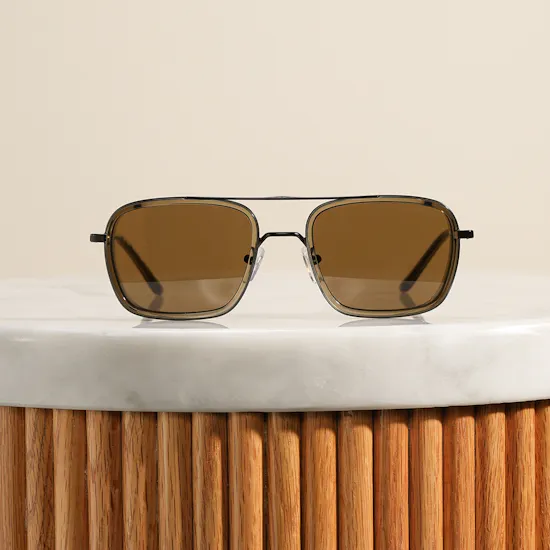 Emporio Armani Square Men's Sunglasses