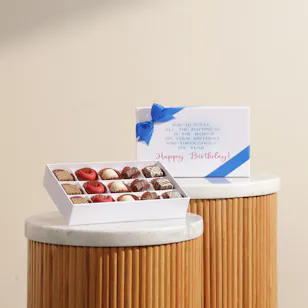Le Chocolatier Dubai Happy Birthday Chocolate Box Le Chocolatier Dubai Happy Birthday Chocolate Box