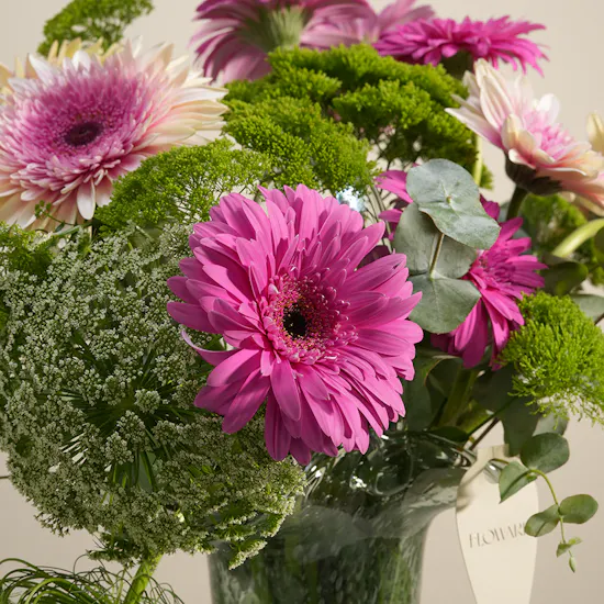 Nature's Colors Flowers Vase