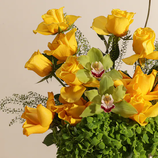 Elegant Get Well Soon Flowers Box