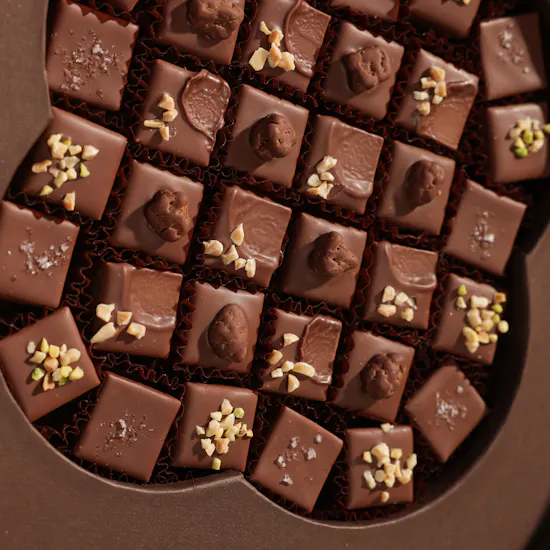 Soucolat Round Chocolate Box