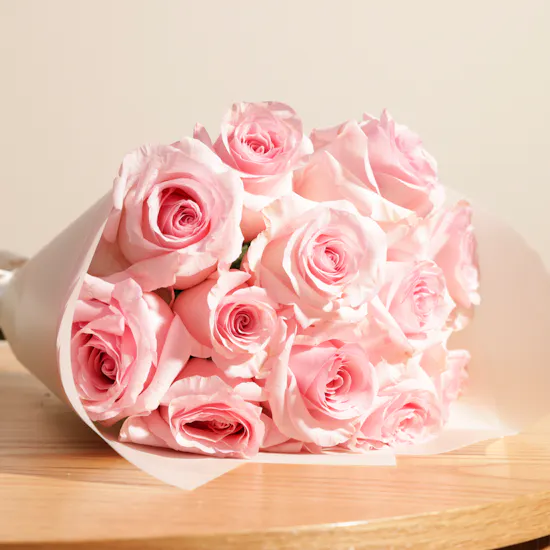 Gorgeous Pink Roses Bouquet