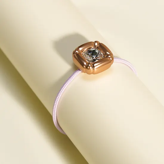 Swarovski Dulcis White Crystal Unisex Bracelet