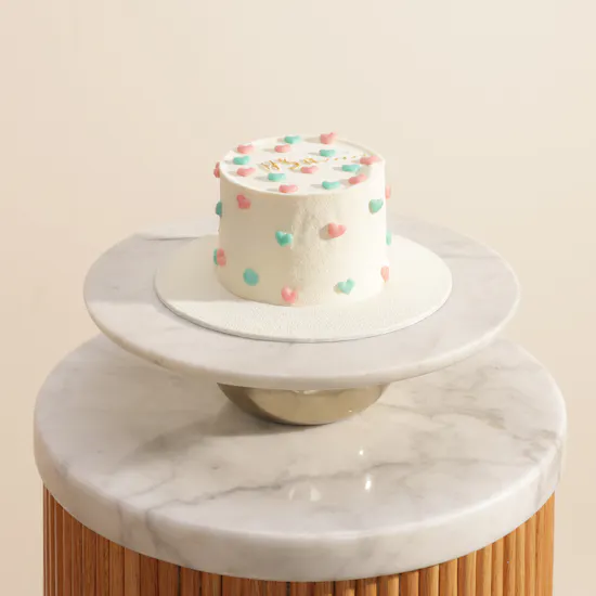 Sweet Atelier Gender Reveal Cake for Girls