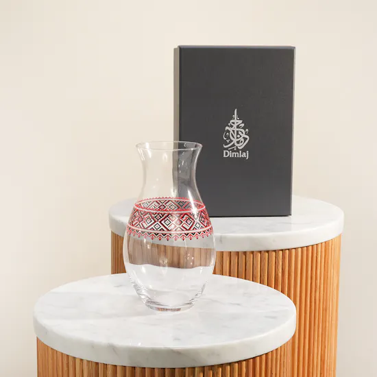 Dimlaj Darza Glass Vase