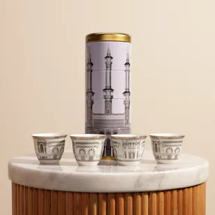 Artfeena Makkah Ceramic Cups Set Artfeena Makkah Ceramic Cups Set