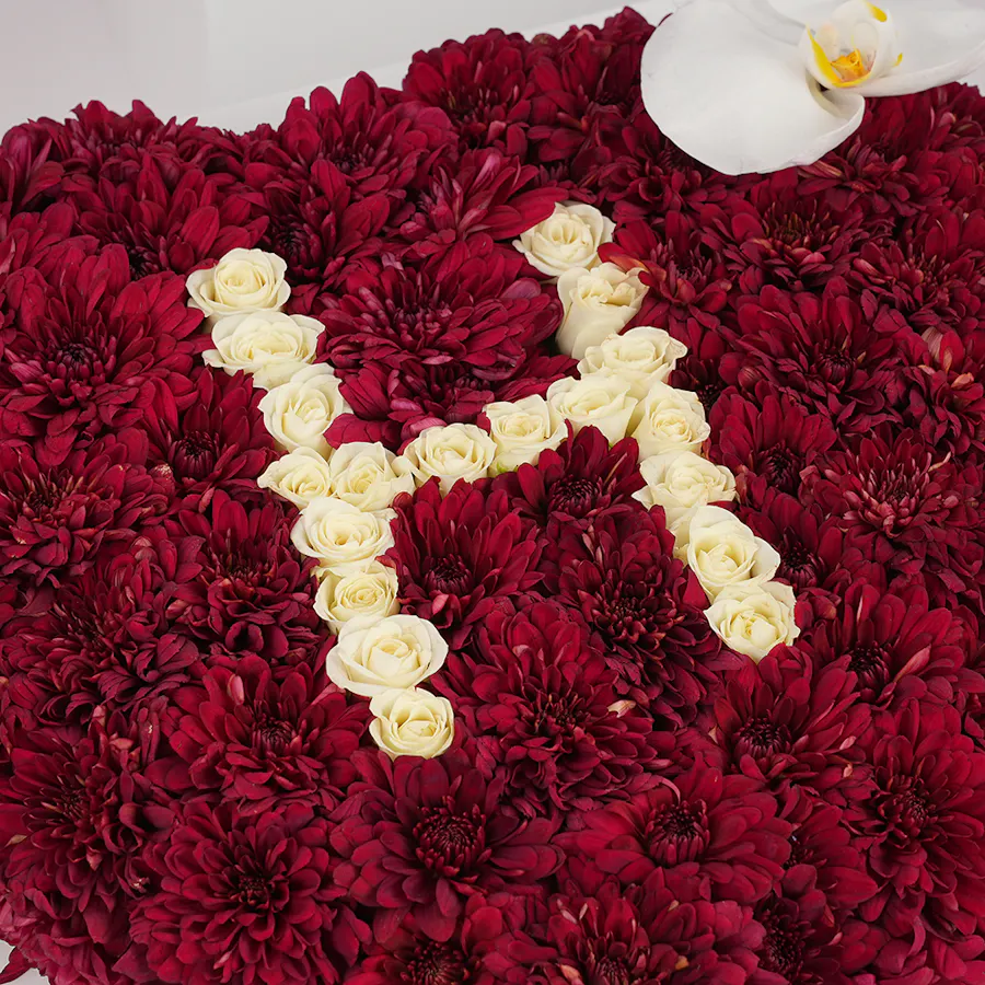 Personalized Flowers Letters  | Roses 4