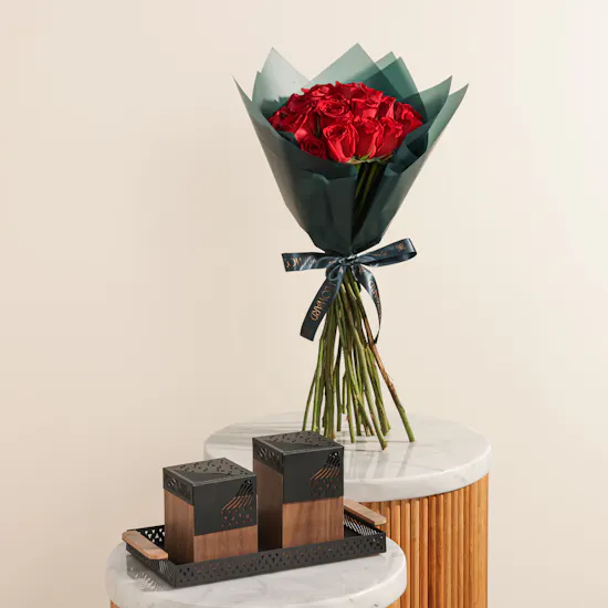 Cascades Mabkhara and Incense Set | Precious Feelings Flowers