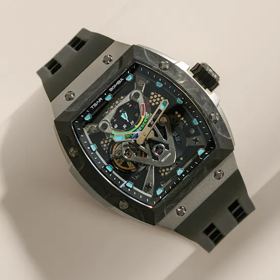 Tsar Bomba Neutron Automatic Limited Edition Black Titanium Men's Watch