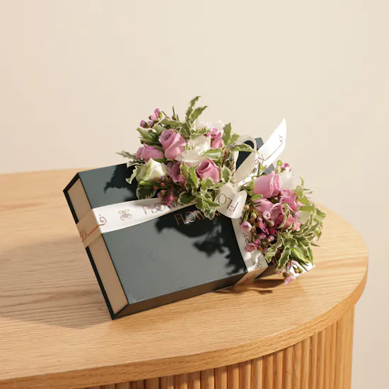 Floward Small Chocolate Box | Delicate Flowers