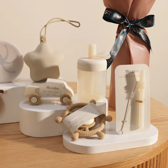 Moonkie Elegant Baby Gift Set | Beauty Flowers Bouquet