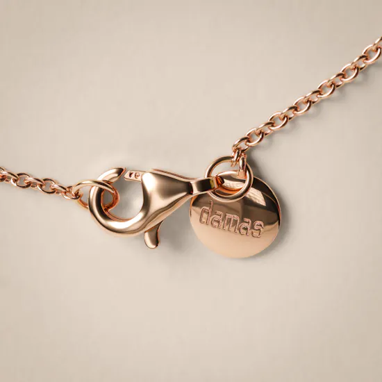 Damas Alif Brilliance Ruby Rose Gold and Diamond Bracelet