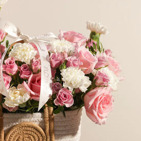 Tender Embrace Flower Basket