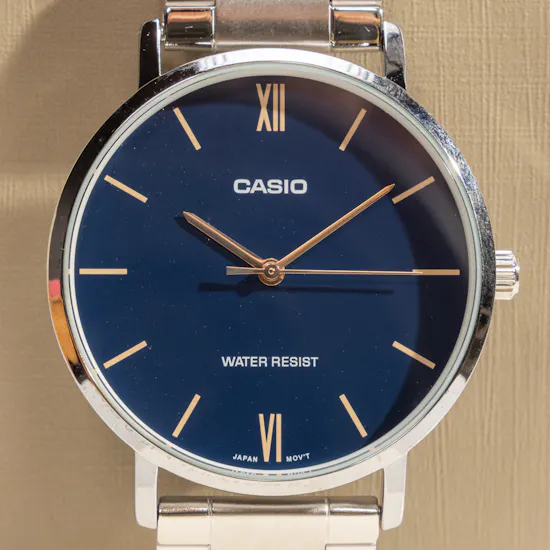 Casio Men's MTP Stainless Steel Watch