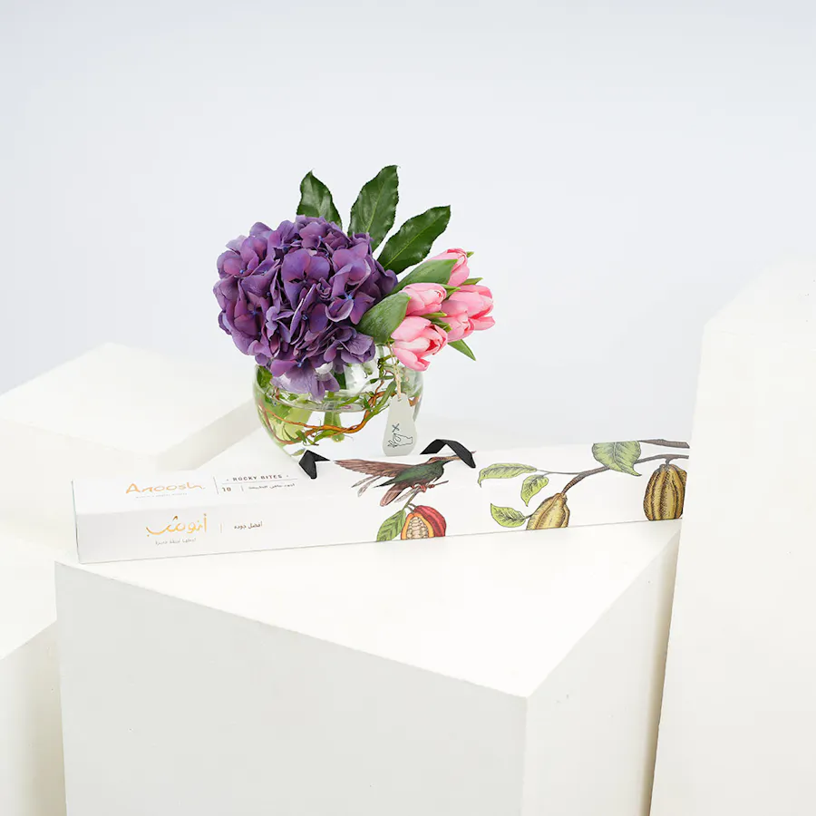 Flowers with Chocolate by Anoosh  4