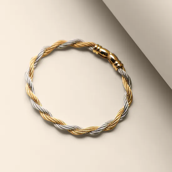 Charriol Love Twist Bangle