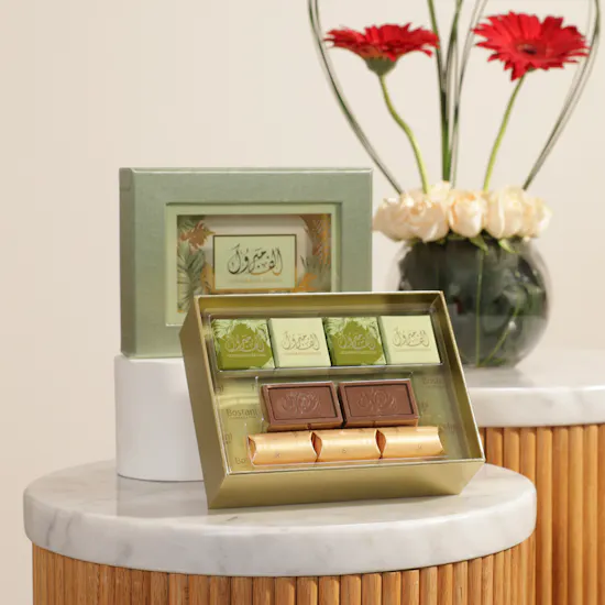 Bostani Congratulations Chocolate Box | Lovely Flower Vase