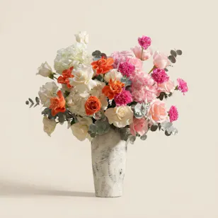 Petal Poetry Flower Vase