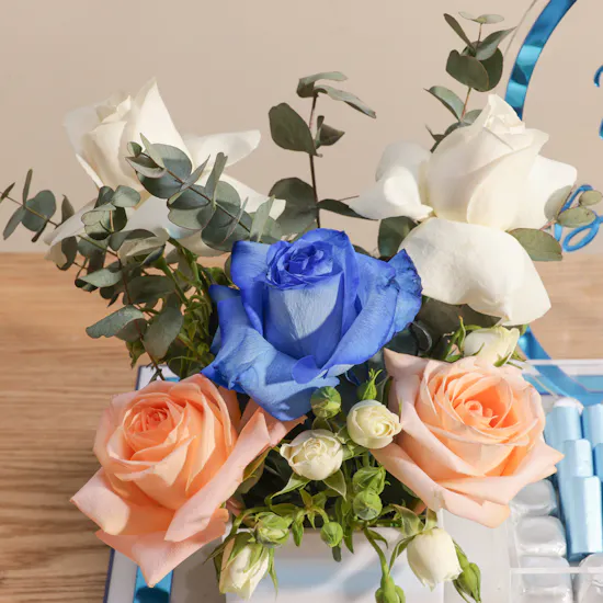 Floward Baby Boy Chocolate Tray | Stunning Flowers