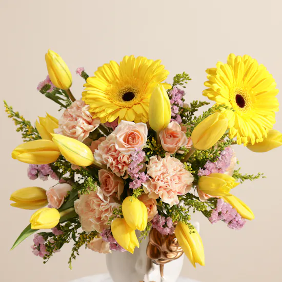 Radiant Muse Flower Vase