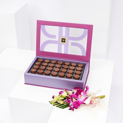 Patchi Chocolate with Delicate Blooms 
