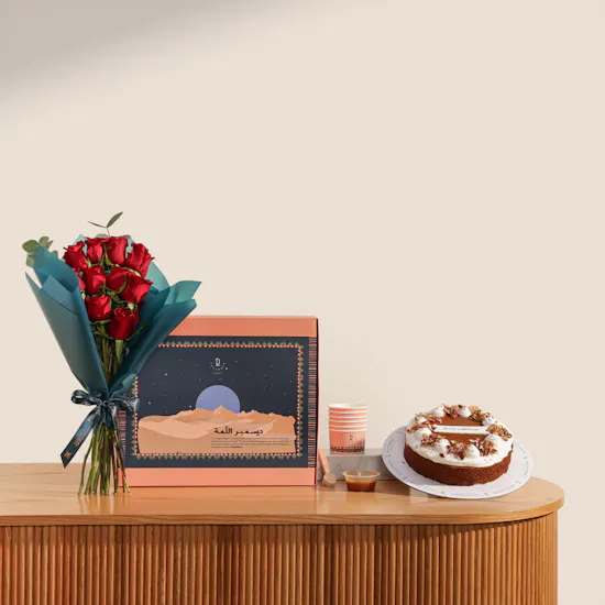 December Cake Eid Caramel Cheesecake | Warm Wishes Flowers