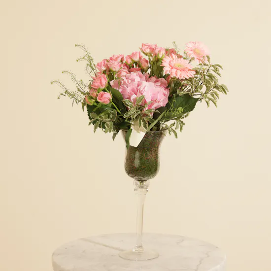 Peach Sky Flower Vase