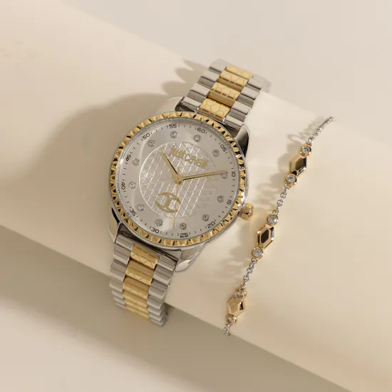 Just Cavalli Regali Two Tones Women's Watch Set