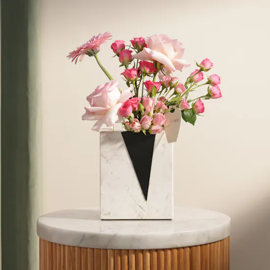 Pink Grace Flower Vase