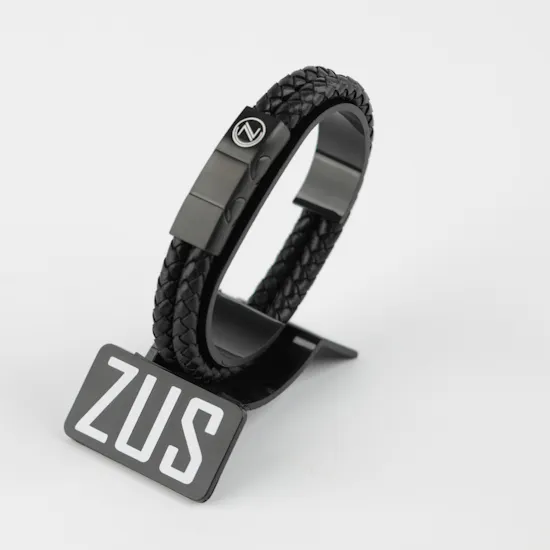Zus Black Double Bracelet