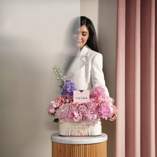 Peony Bloom & Prada Paradoxe Charming Fragrance Box