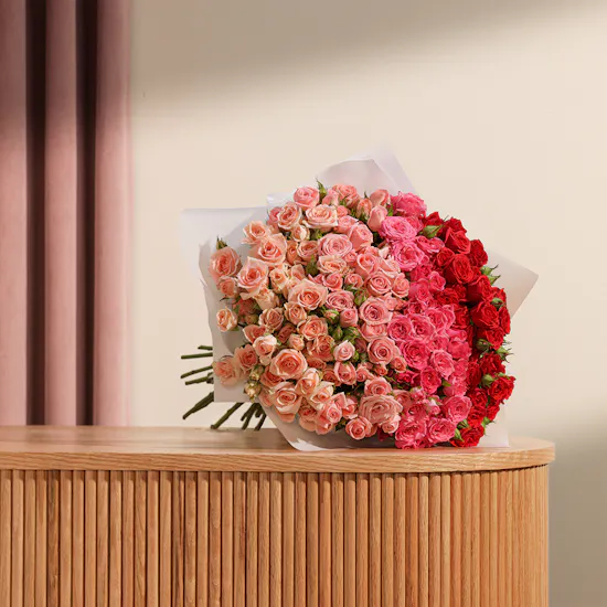 Classic Mixed Baby Rose Bouquet