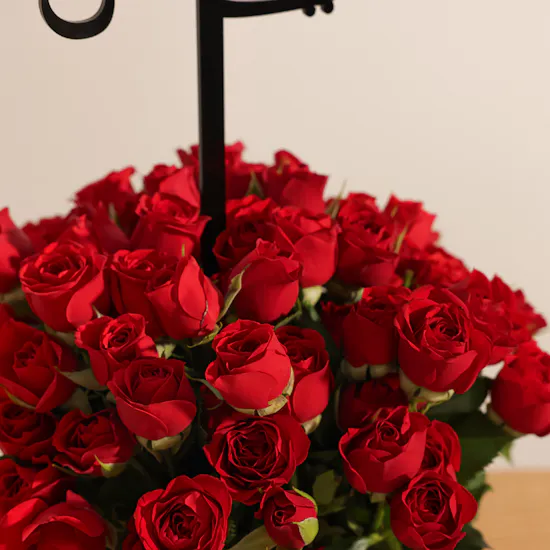 Läderach Praline Chocolate Wooden Box | Birthday Flowers Vase
