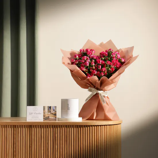 Sculpt Pilates Club Voucher | Mubkhar Candle and Flower