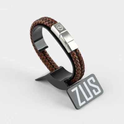 Zus Brown Vintage Double Leather Bracelet Zus Brown Vintage Double Leather Bracelet