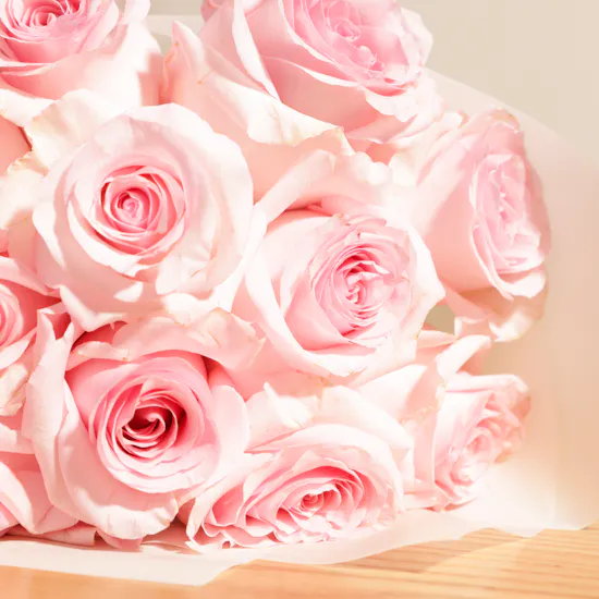 Gorgeous Pink Roses Bouquet