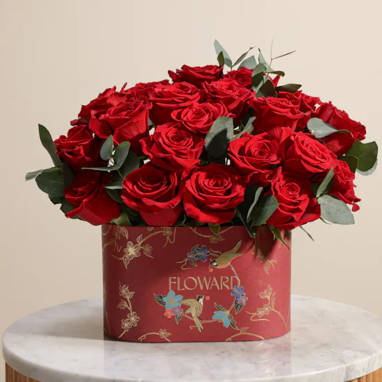 Cavalli Class Elegant Women's Wallet | Iconic Red Flowers