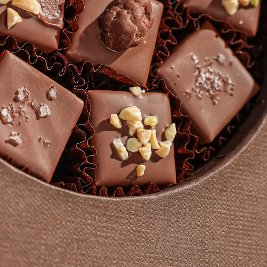 Soucolat Round Chocolate Box