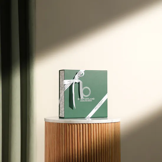Sweetzerland Prestige Green Chocolate Box