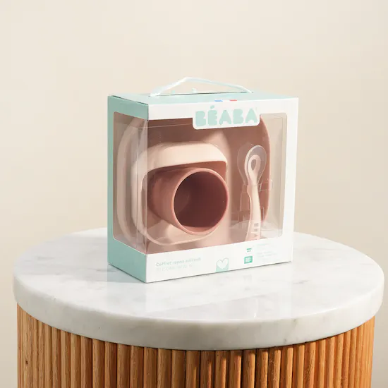 Béaba Baby Silicone Feeding Set