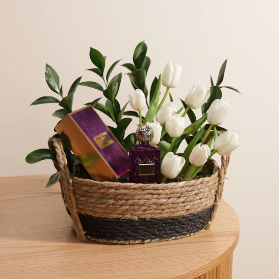 Ibrahim Al-Qurashi Amethyst Khozam EDP 75 ml | Tulip Basket