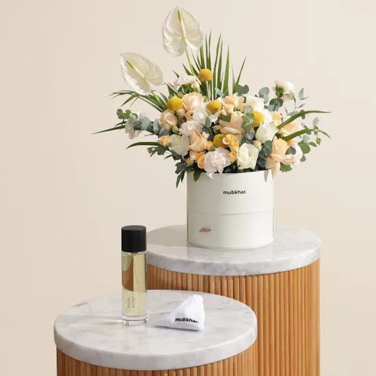 Mubkhar Duo Set | Cheerful Flower Box
