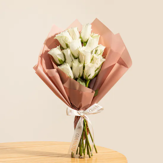 DeMellier Leather Tote Bag | Whispering Elegance Flowers