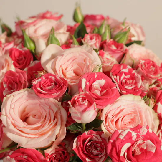 Sucre de Nada La Vie en Rose Cake | Happiness Flowers