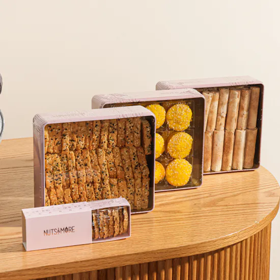 Nuts and More Elegant Arabic Sweets Gift Basket
