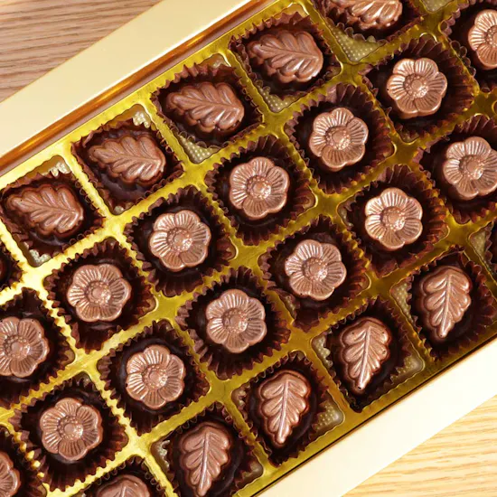 Ghazl Golden Chocolates | Bright Vase