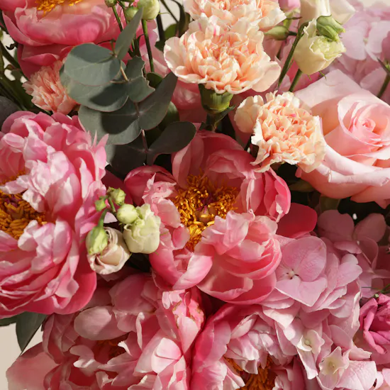 Peony Script Garden Box